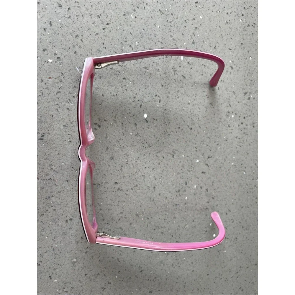 OCCHI 2007 Pink Eyeglasses Frames ONLY 45-14-130 Oval purple kids